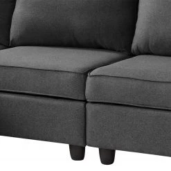 Fredriks Wohnlandschaft Lavara - Webstoff - Dunkelgrau -Wohnzimmermöbel boutique en ligne 1000189253 191017 09474300014 DETAILS P000000001000189253