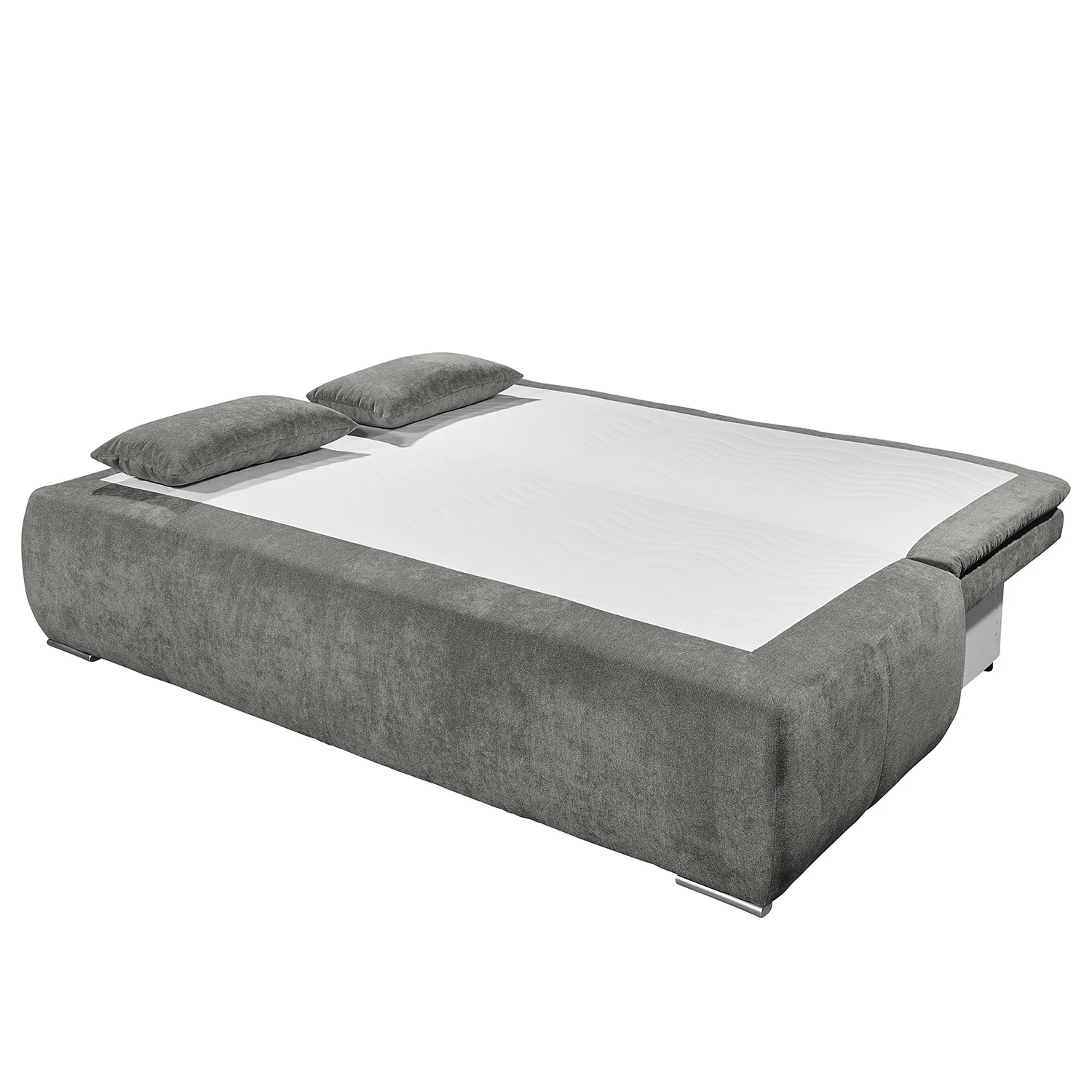 Fredriks Schlafsofa Zelaya - Microfaser - Microfaser Ranu: Dunkelgrau 5 Fredriks Schlafsofa Zelaya - Microfaser - Microfaser Ranu: Dunkelgrau – Bild 5