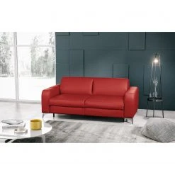 Loftscape Schlafsofa Formosa - Echtleder - Rot 9 Loftscape Schlafsofa Formosa - Echtleder - Rot -Wohnzimmermöbel boutique en ligne 1000189628 191016 15040500570 MOOD DETAILS P000000001000189628 mood
