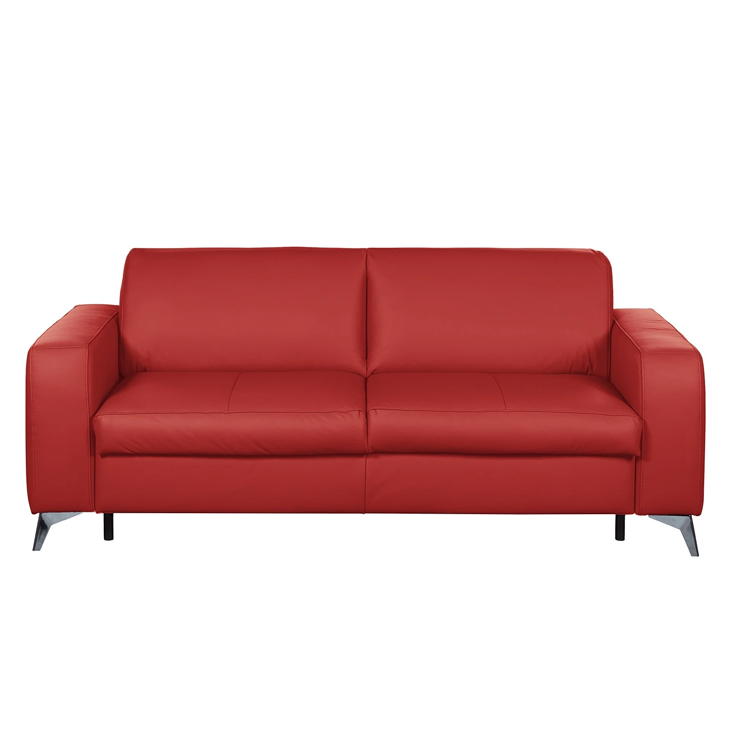 Loftscape Schlafsofa Formosa - Echtleder - Rot 6 Loftscape Schlafsofa Formosa - Echtleder - Rot – Bild 6