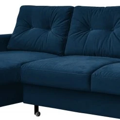 Mørteens Ecksofa Sola III - Samt - Marineblau - Longchair davorstehend links - Schlaffunktion - Bettkasten -Wohnzimmermöbel boutique en ligne 1000189758 191025 11324300291 DETAILS P000000001000189758