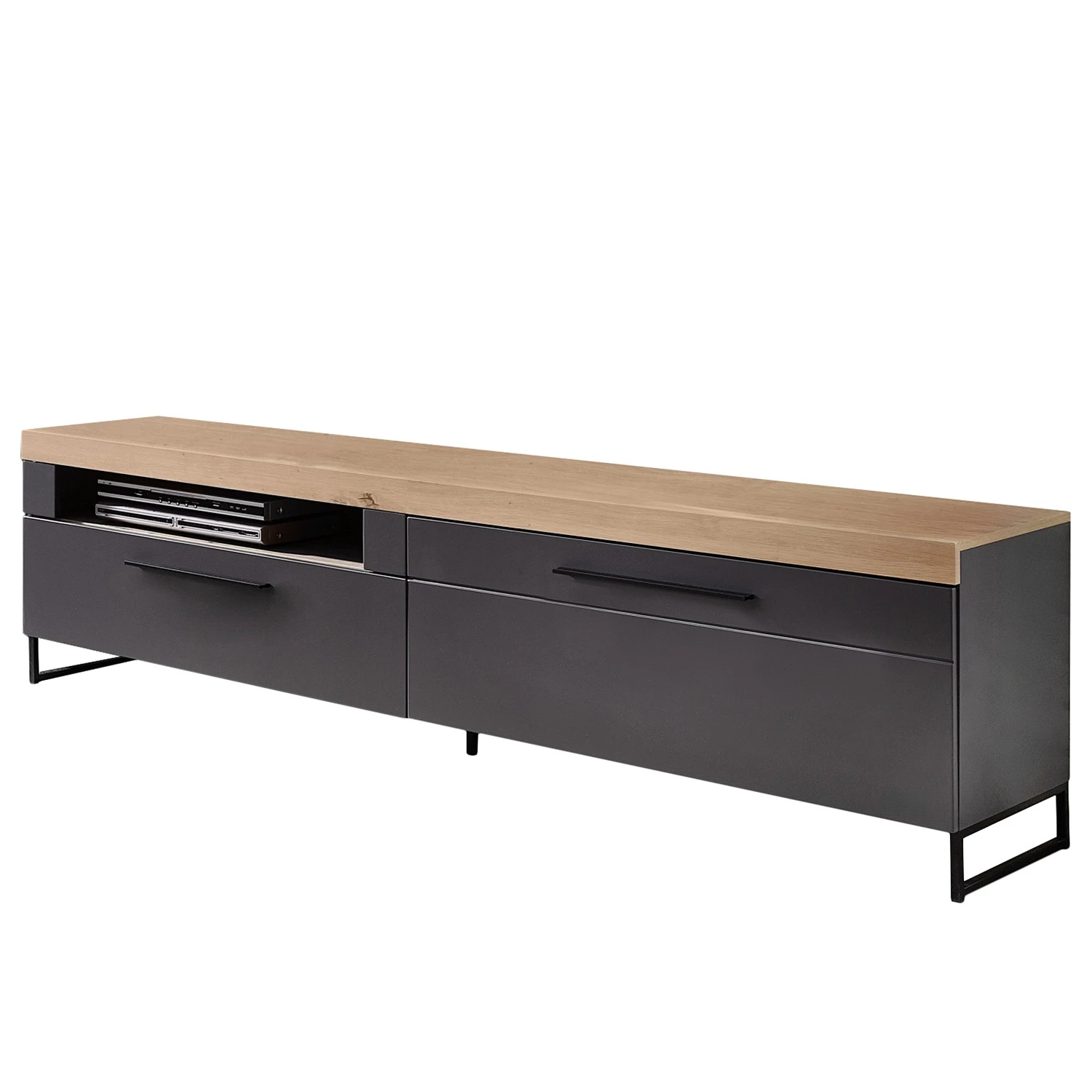 Red Living Wohnwand Parolin I (5-teilig) - Inkl. Beleuchtung - Dunkelgrau 8 Red Living Wohnwand Parolin I (5-teilig) - Inkl. Beleuchtung - Dunkelgrau – Bild 8