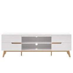 Mørteens Wohnkombination Tenabo II (4-teilig) - Matt Weiß / Asteiche -Wohnzimmermöbel boutique en ligne 1000191376 200121 14363200017 DETAILS P000000001000191376