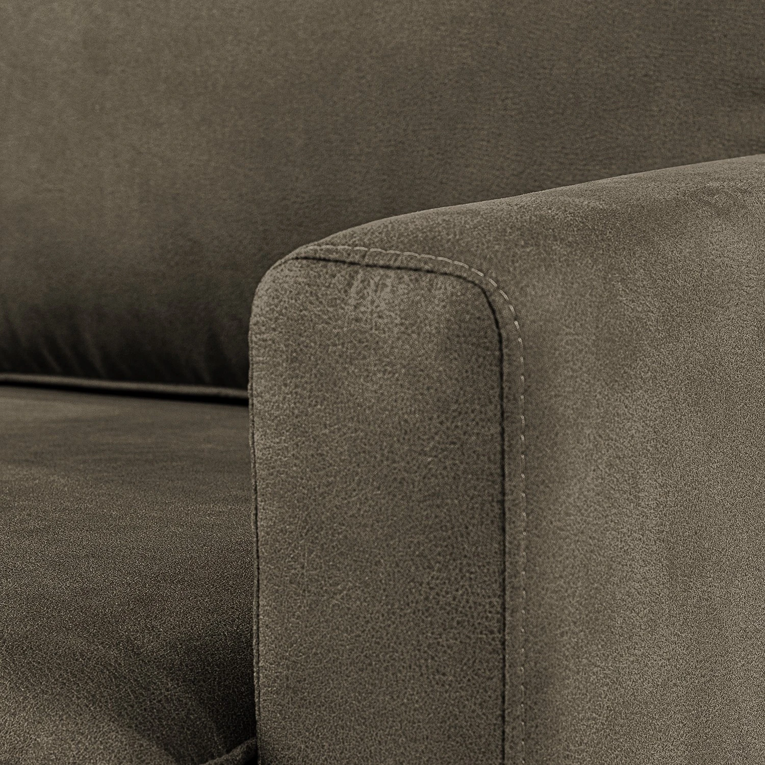 Loftscape Sofa Radon I (3-Sitzer) - Samt - Microfaser Bice: Dunkelbraun 7 Loftscape Sofa Radon I (3-Sitzer) - Samt - Microfaser Bice: Dunkelbraun – Bild 7