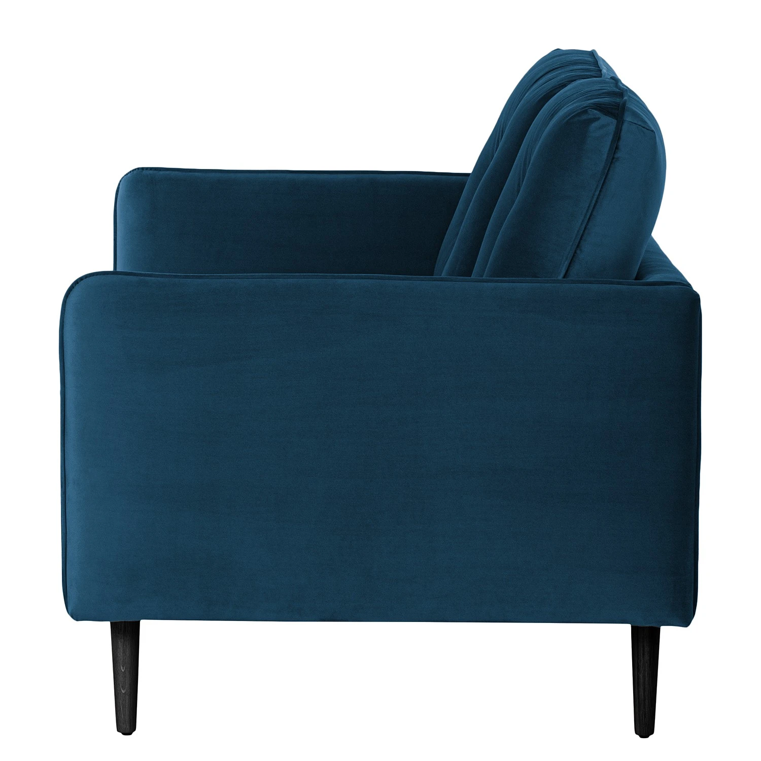 Norrwood Sofa Pigna (2,5-Sitzer) - Webstoff - Samt Ravi: Marineblau 3 Norrwood Sofa Pigna (2,5-Sitzer) - Webstoff - Samt Ravi: Marineblau – Bild 3