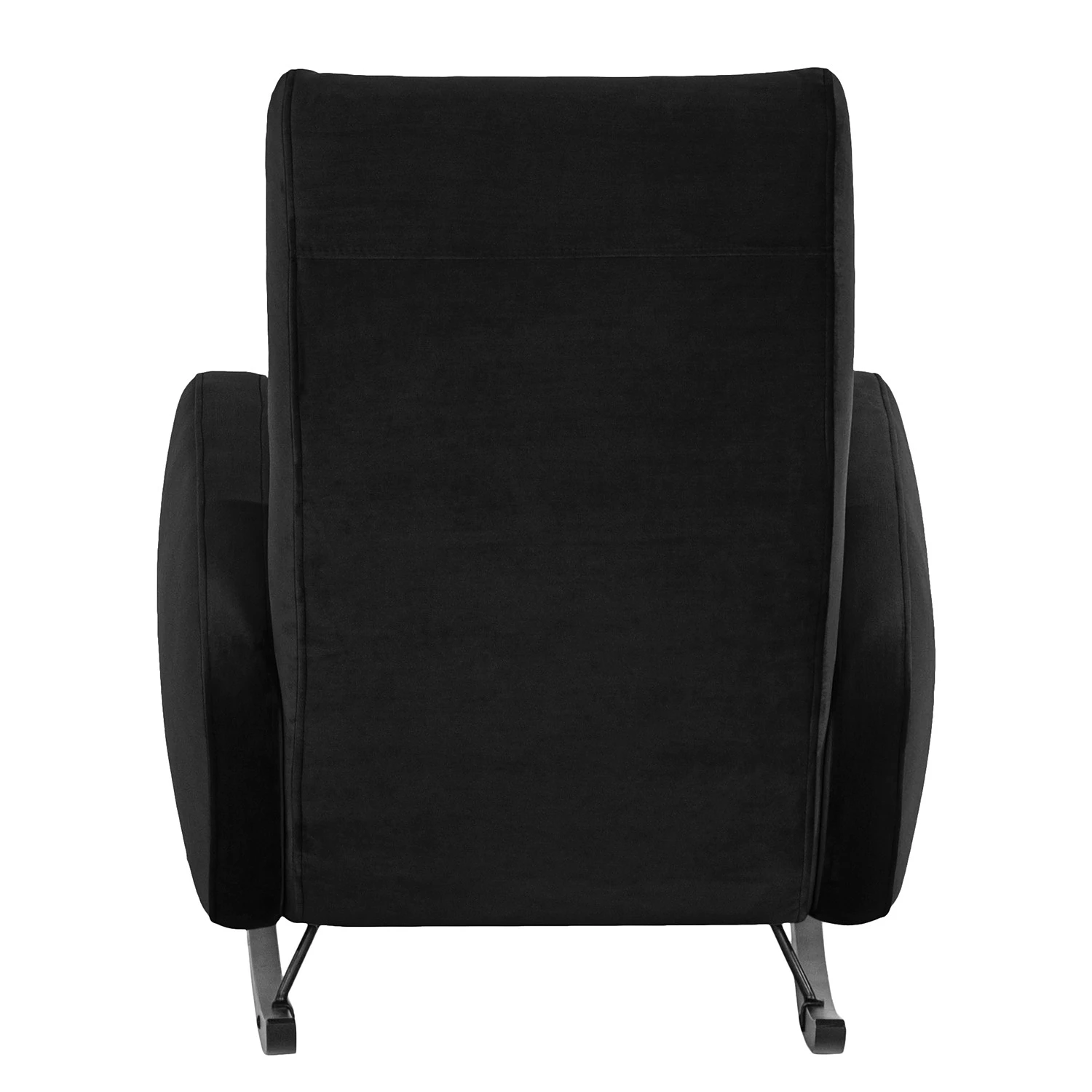 Norrwood Schaukelsessel Vains I - Samt - Samt Ravi: Schwarz 4 Norrwood Schaukelsessel Vains I - Samt - Samt Ravi: Schwarz – Bild 4