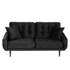 Norrwood Sofa Vaise I (2,5-Sitzer) - Samt - Samt Ravi: Schwarz -Wohnzimmermöbel boutique en ligne 1000192855 191204 13421900505 DETAILS P000000001000192855