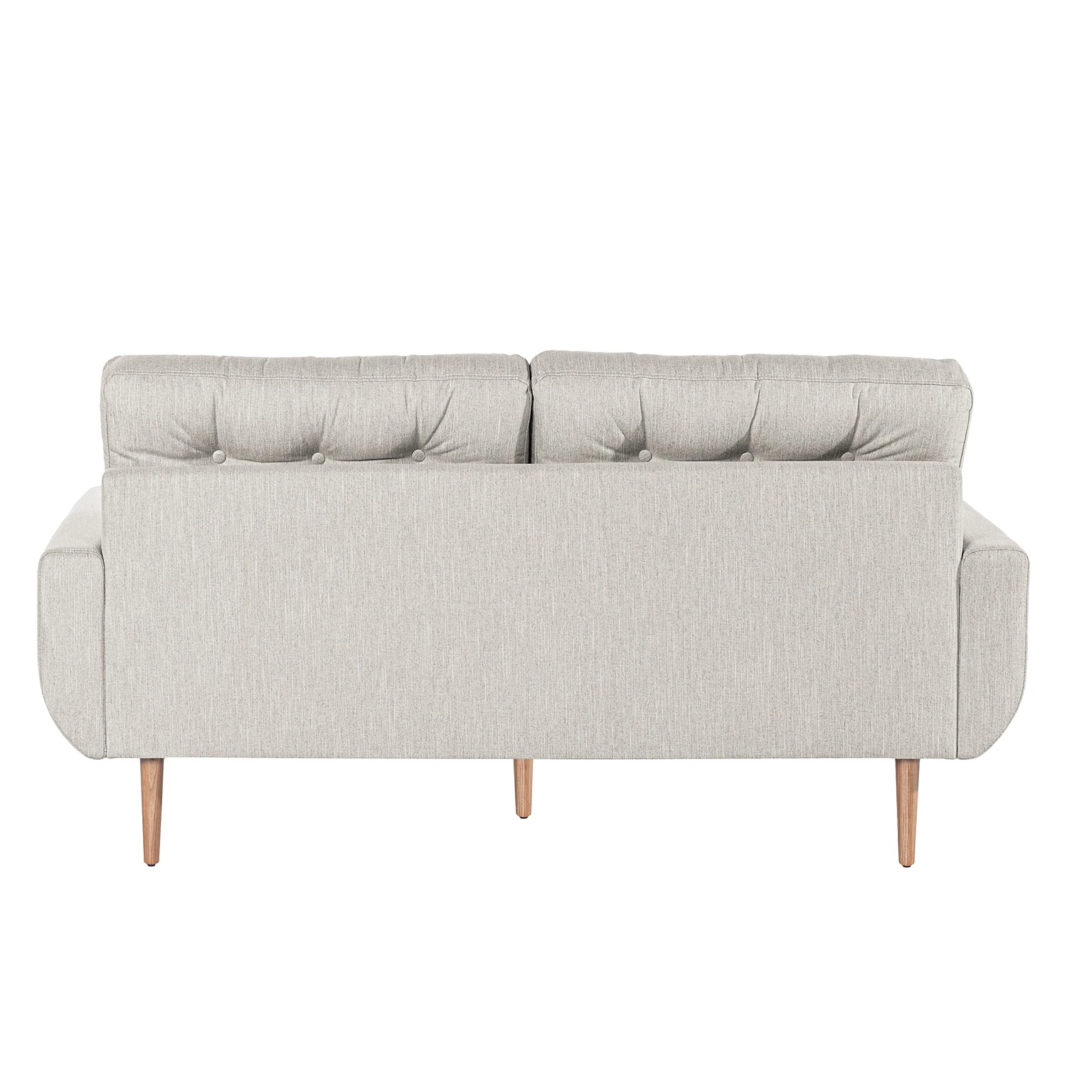 Norrwood Sofa Vaise I (2-Sitzer) - Samt - Webstoff Meara: Hellgrau 5 Norrwood Sofa Vaise I (2-Sitzer) - Samt - Webstoff Meara: Hellgrau – Bild 5