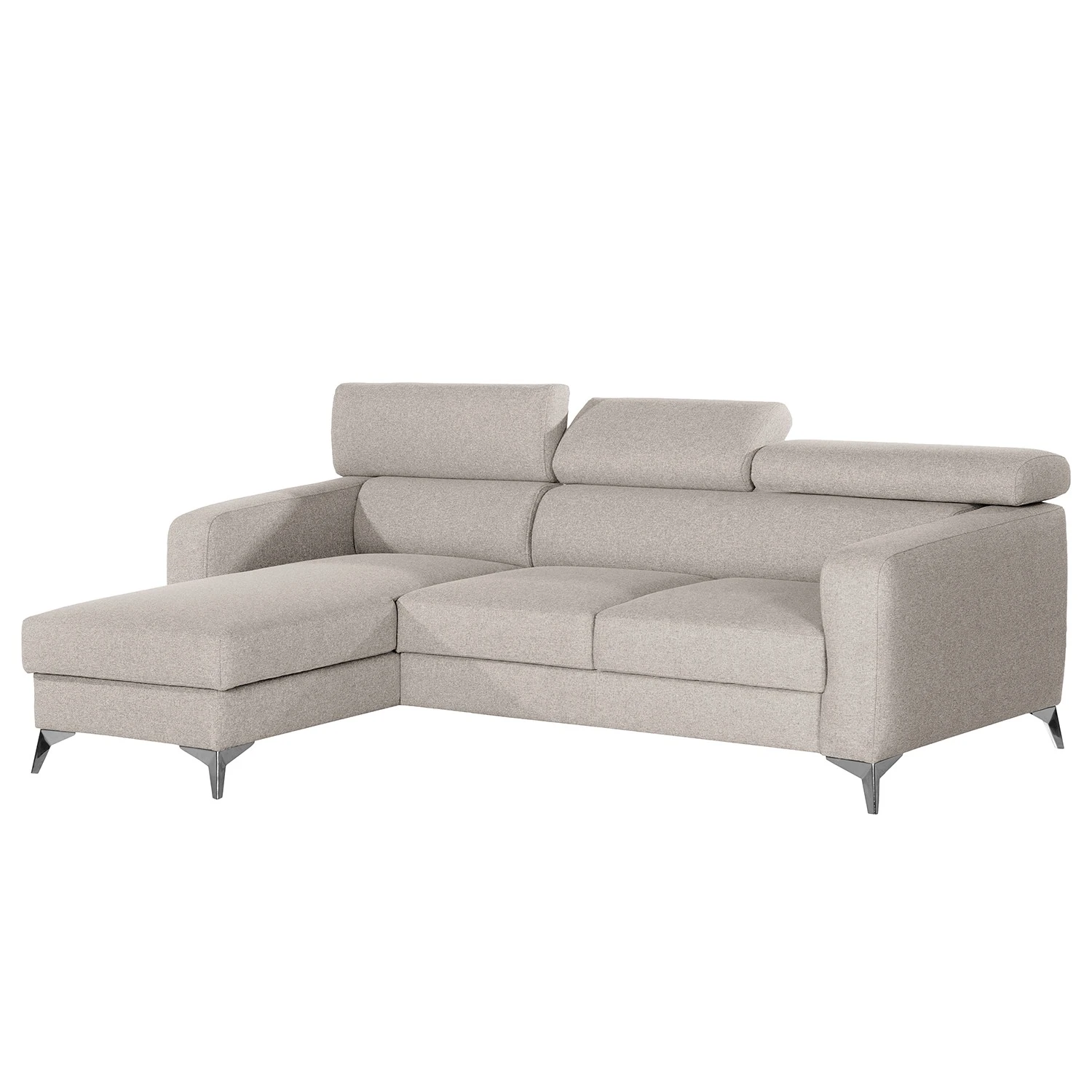 Loftscape Ecksofa Nonza I - Webstoff - Kaschmir - Longchair davorstehend links 1 Loftscape Ecksofa Nonza I - Webstoff - Kaschmir - Longchair davorstehend links