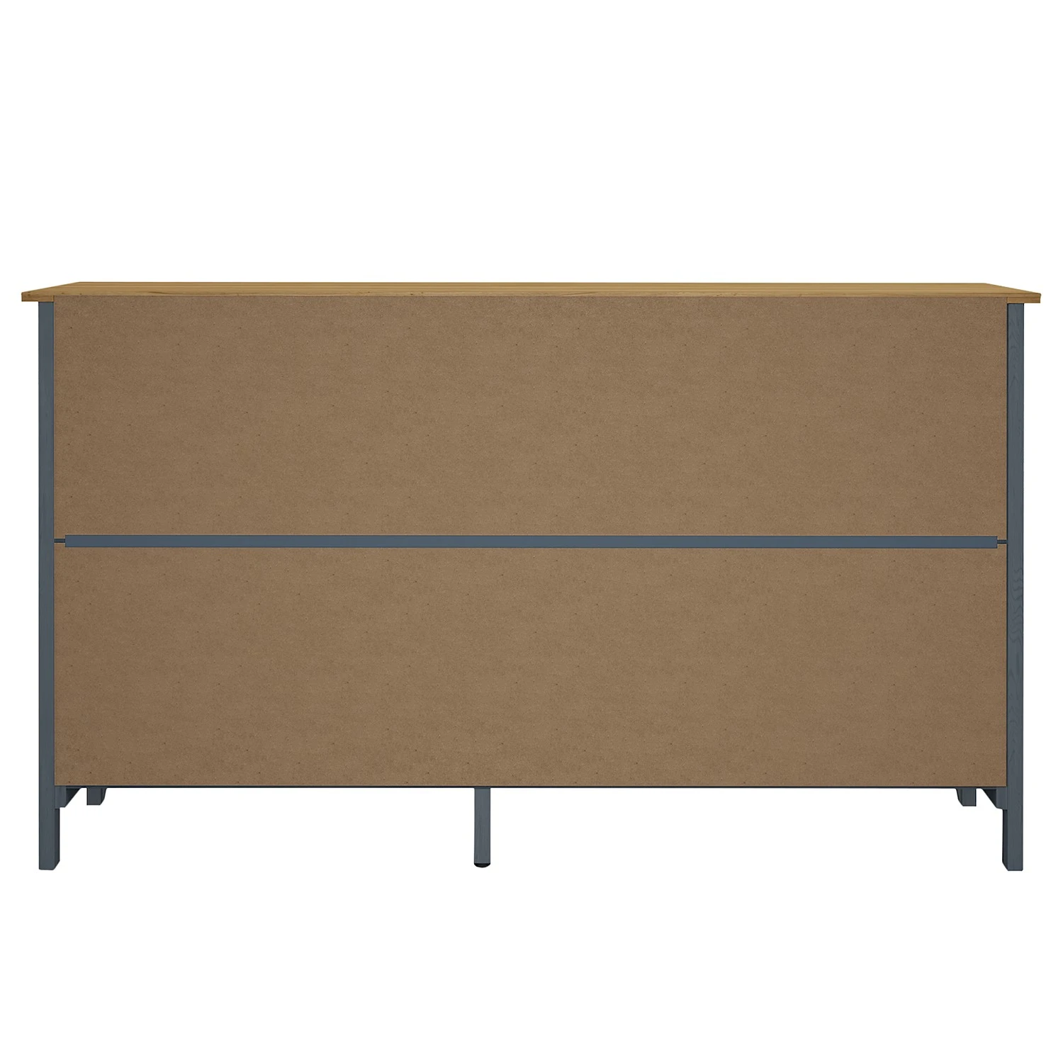 Maison Belfort Sideboard Rivery - Kiefer massiv - Anthrazit 6 Maison Belfort Sideboard Rivery - Kiefer massiv - Anthrazit – Bild 6