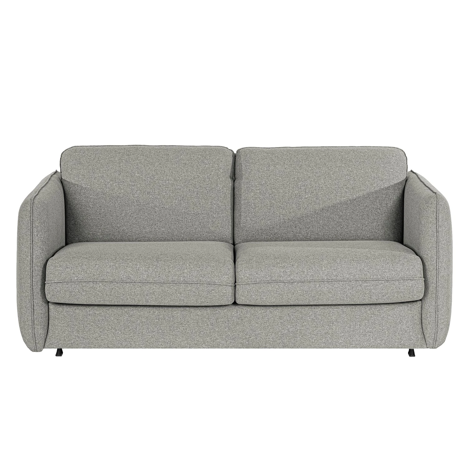 Norrwood Schlafsofa Kayla I - Samt - Webstoff Voer: Grau 4 Norrwood Schlafsofa Kayla I - Samt - Webstoff Voer: Grau – Bild 4