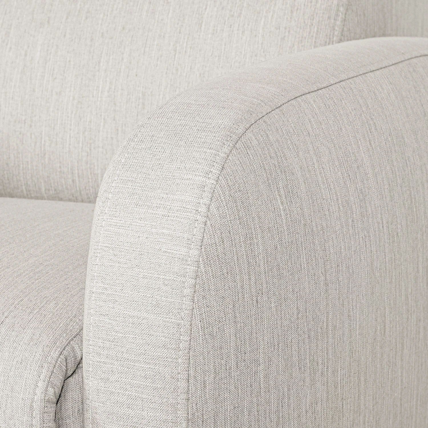 Loftscape Sessel Mezin I - Samt - Webstoff Meara: Hellgrau 7 Loftscape Sessel Mezin I - Samt - Webstoff Meara: Hellgrau – Bild 7