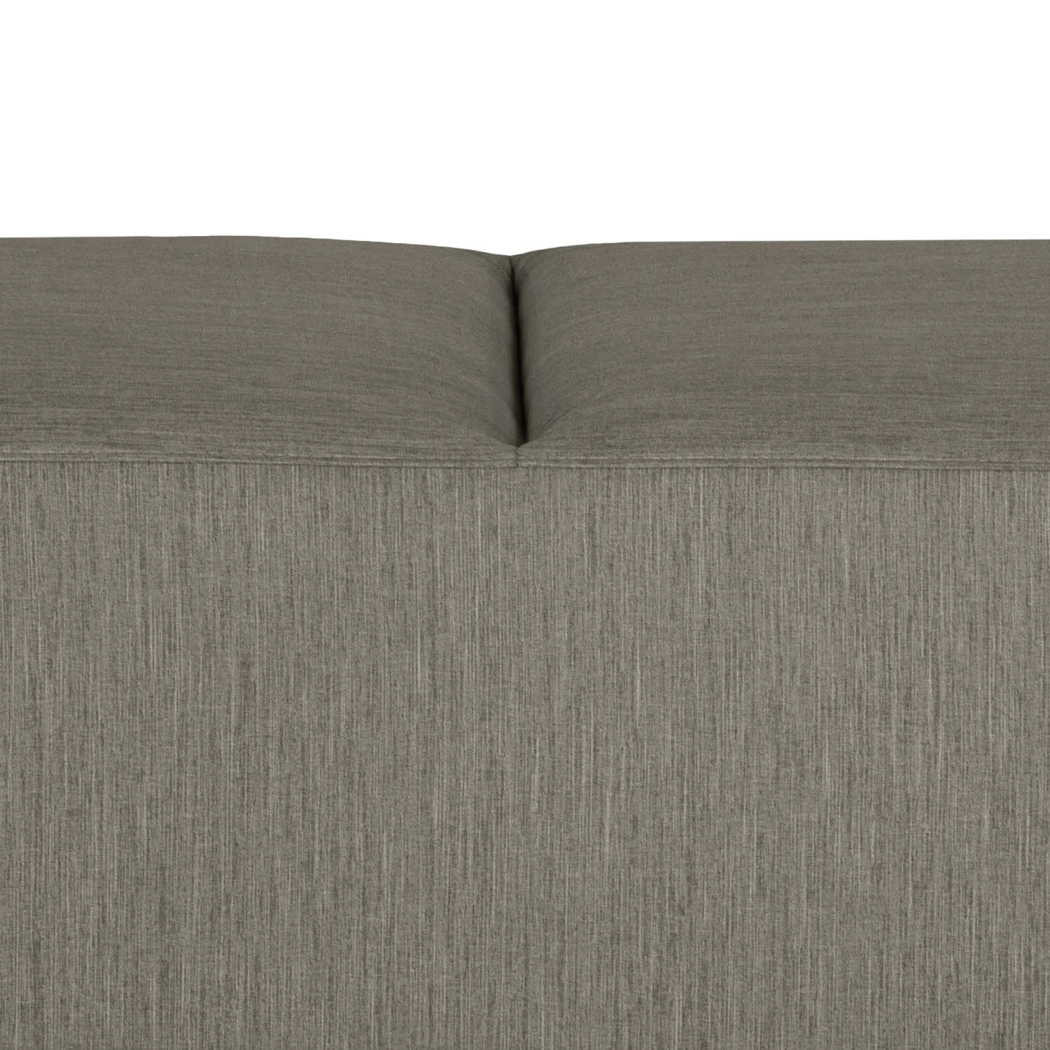 Loftscape Polsterhocker Mezin I - Samt - Webstoff Meara: Grau 5 Loftscape Polsterhocker Mezin I - Samt - Webstoff Meara: Grau – Bild 5