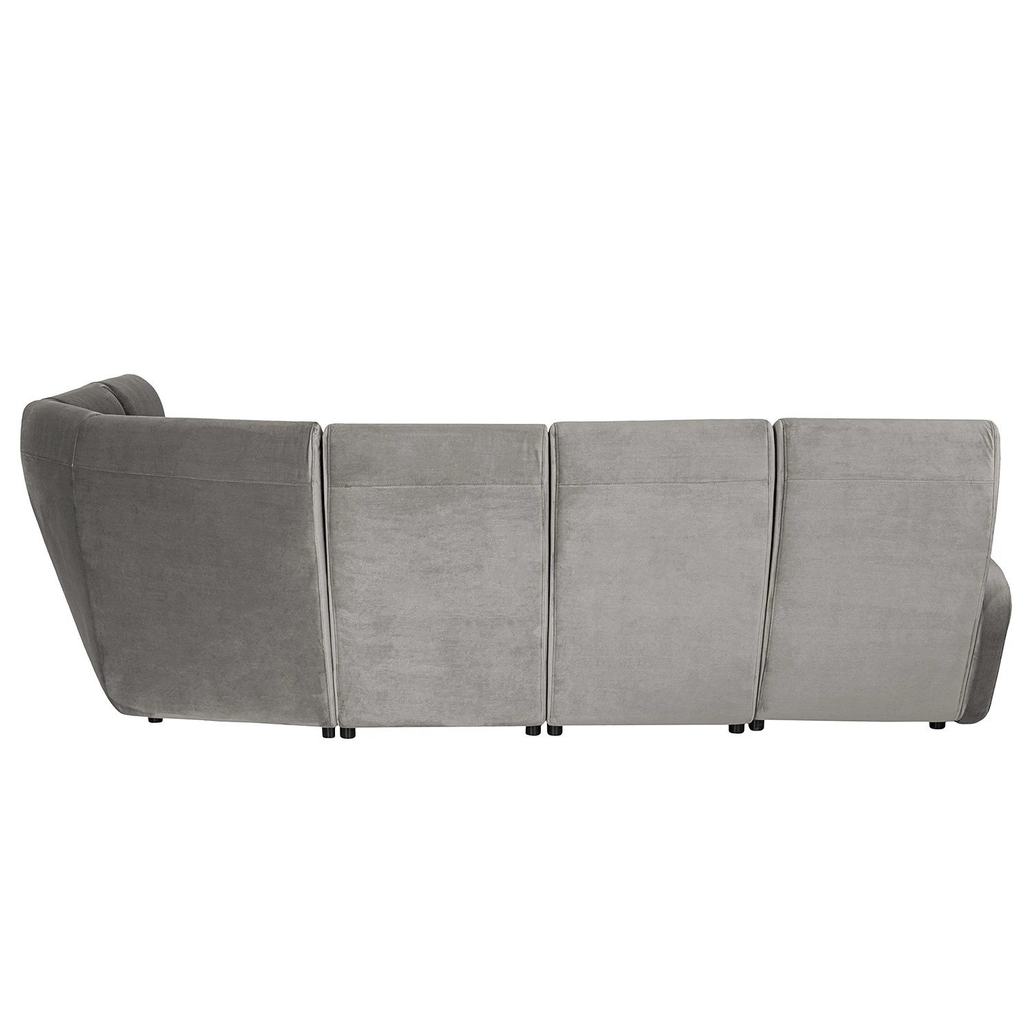 Loftscape Ecksofa Mezin I - Samt - Samt Ravi: Taupe 5 Loftscape Ecksofa Mezin I - Samt - Samt Ravi: Taupe – Bild 5