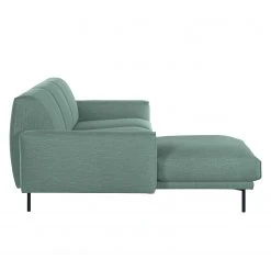 Norrwood Ecksofa Medan - Webstoff - Mintgrau - Longchair davorstehend links -Wohnzimmermöbel boutique en ligne 1000193899 191212 16462600914 DETAILS P000000001000193899