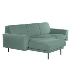 Norrwood Ecksofa Medan - Webstoff - Mintgrau - Longchair davorstehend links -Wohnzimmermöbel boutique en ligne 1000193899 191212 16462600917 DETAILS P000000001000193899