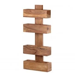 Naturoo Zeitungsständer Woodfin I - Akazie massiv