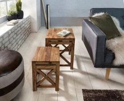 Naturoo Beistelltisch Ridgely (2er-Set) - Sheesham massiv 8 Naturoo Beistelltisch Ridgely (2er-Set) - Sheesham massiv -Wohnzimmermöbel boutique en ligne 1000194233 200108 10052000195 MOOD DETAILS P000000001000194233 mood
