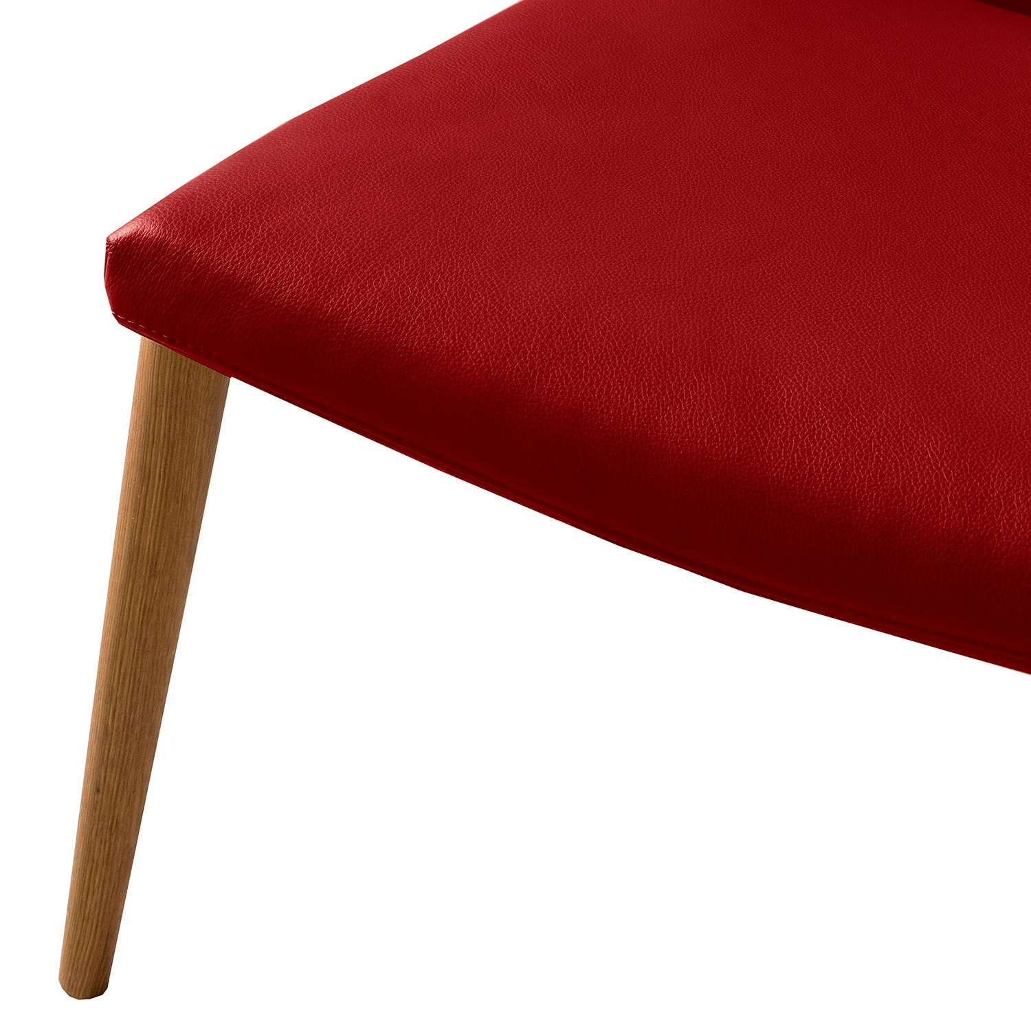 Mørteens Sessel Sonka - Echtleder - Rot 13 Mørteens Sessel Sonka - Echtleder - Rot – Bild 13