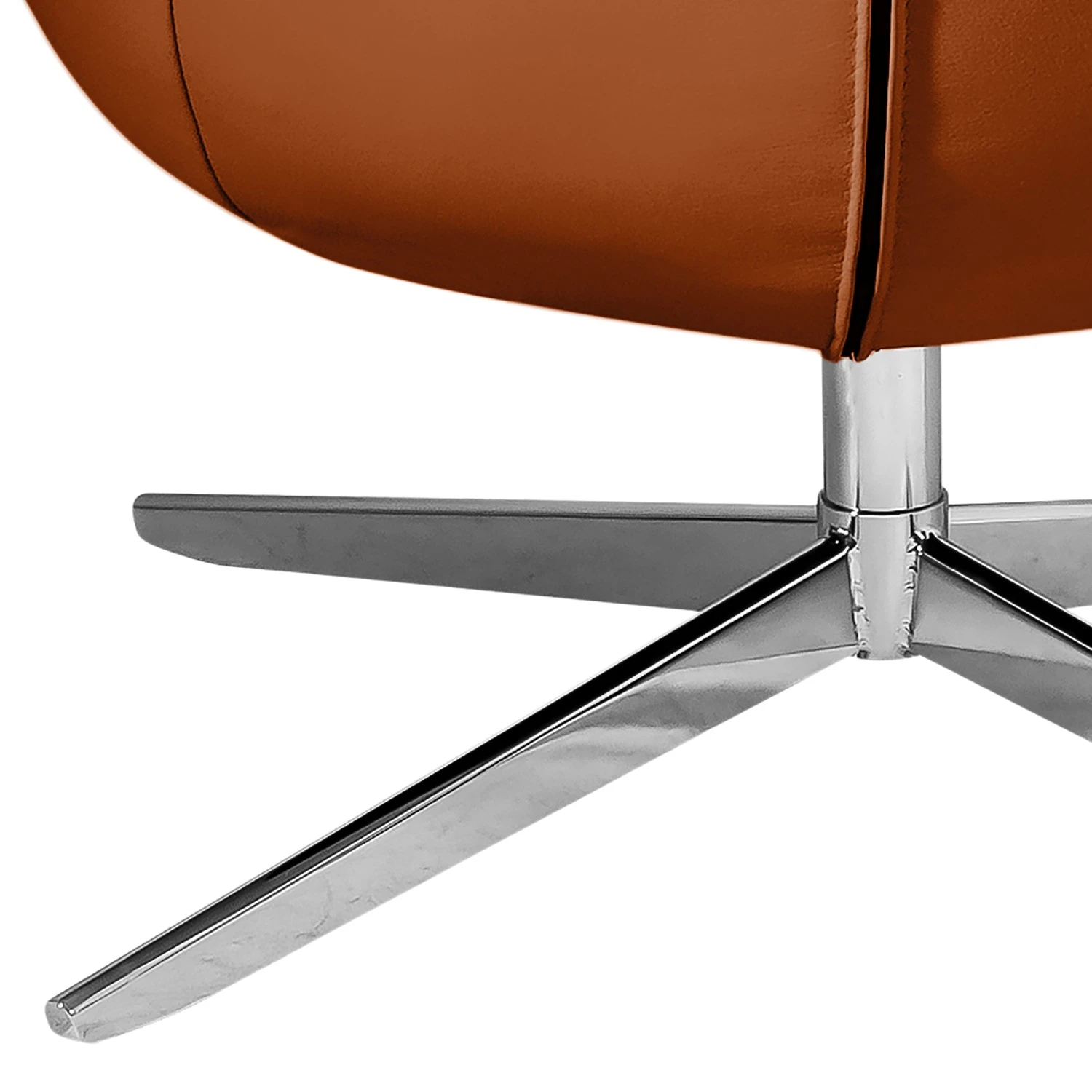 Fredriks Sessel Monsac III - Echtleder - Goldbraun 9 Fredriks Sessel Monsac III - Echtleder - Goldbraun – Bild 9