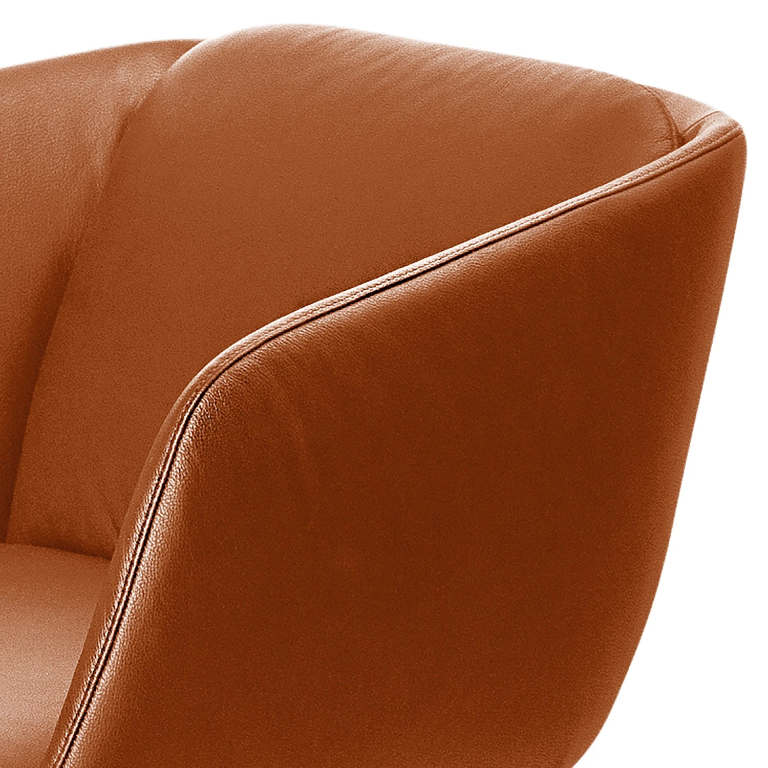 Fredriks Sessel Monfort - Echtleder - Goldbraun 7 Fredriks Sessel Monfort - Echtleder - Goldbraun – Bild 7