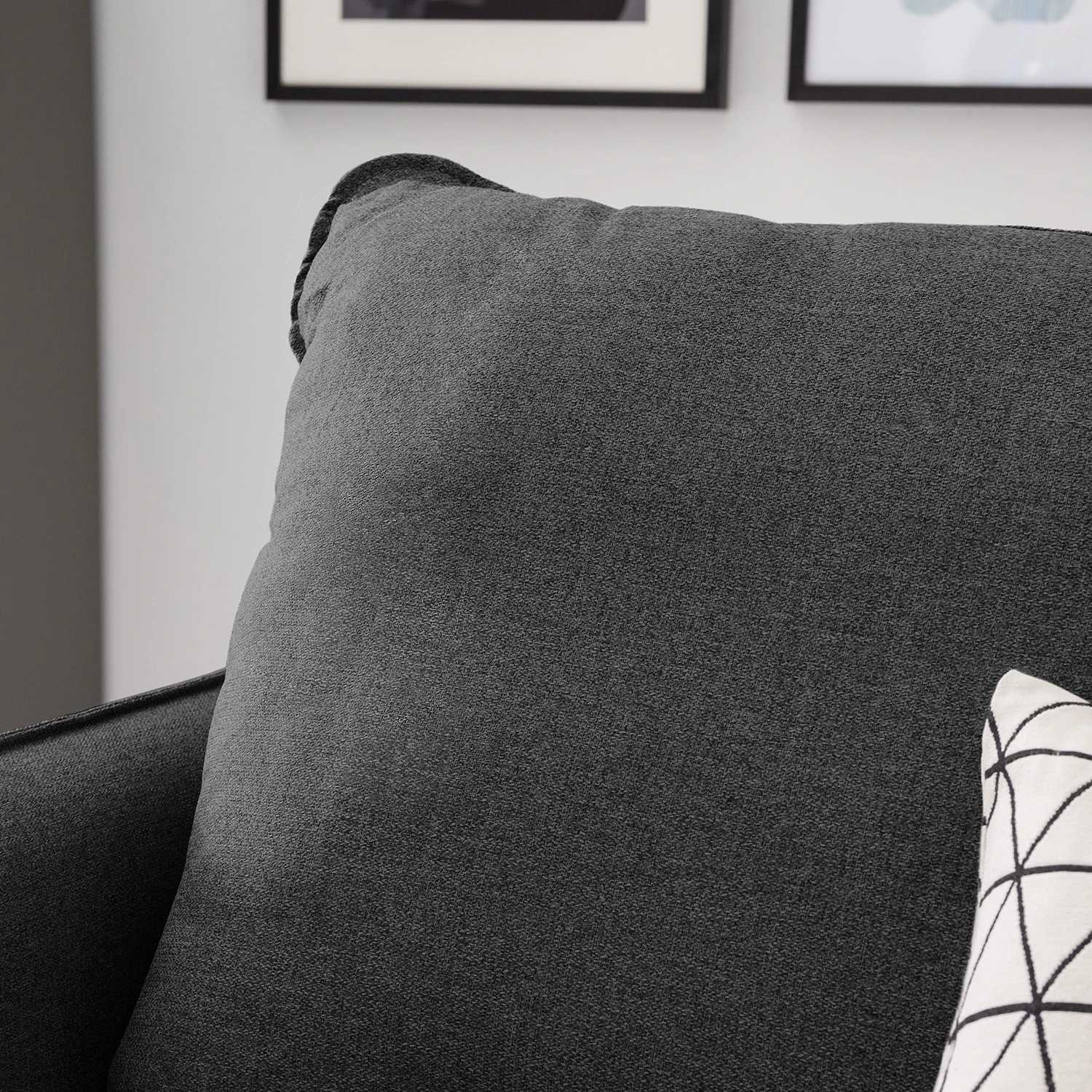 Fredriks XXL-Sessel Lavara - Webstoff - Dunkelgrau 11 Fredriks XXL-Sessel Lavara - Webstoff - Dunkelgrau – Bild 11