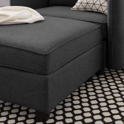 Fredriks XXL-Sessel Lavara - Webstoff - Dunkelgrau 28 Fredriks XXL-Sessel Lavara - Webstoff - Dunkelgrau -Wohnzimmermöbel boutique en ligne 1000194549 200128 06061000010 DETAILS P000000001000194549