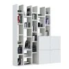 Loftscape Regalwand Emporior IV - Cremeweiß