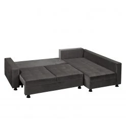Fredriks Ecksofa Upwell II - Microfaser - Dunkelgrau - Ottomane davorstehend rechts -Wohnzimmermöbel boutique en ligne 1000196281 200224 14474400810 DETAILS P000000001000196281