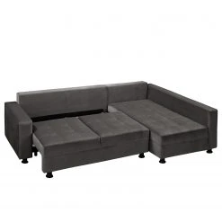 Fredriks Ecksofa Upwell II - Microfaser - Dunkelgrau - Ottomane davorstehend rechts -Wohnzimmermöbel boutique en ligne 1000196281 200224 14474400811 DETAILS P000000001000196281