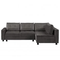 Fredriks Ecksofa Upwell II - Microfaser - Dunkelgrau - Ottomane davorstehend rechts -Wohnzimmermöbel boutique en ligne 1000196281 200224 14474400812 DETAILS P000000001000196281