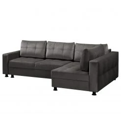 Fredriks Ecksofa Upwell II - Microfaser - Dunkelgrau - Ottomane davorstehend rechts -Wohnzimmermöbel boutique en ligne 1000196281 200224 14474400815 DETAILS P000000001000196281