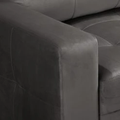 Fredriks Ecksofa Upwell II - Microfaser - Dunkelgrau - Ottomane davorstehend rechts -Wohnzimmermöbel boutique en ligne 1000196281 200224 14474600822 DETAILS P000000001000196281