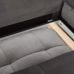 Fredriks Ecksofa Upwell II - Microfaser - Dunkelgrau - Ottomane davorstehend rechts -Wohnzimmermöbel boutique en ligne 1000196281 200224 14474600823 DETAILS P000000001000196281