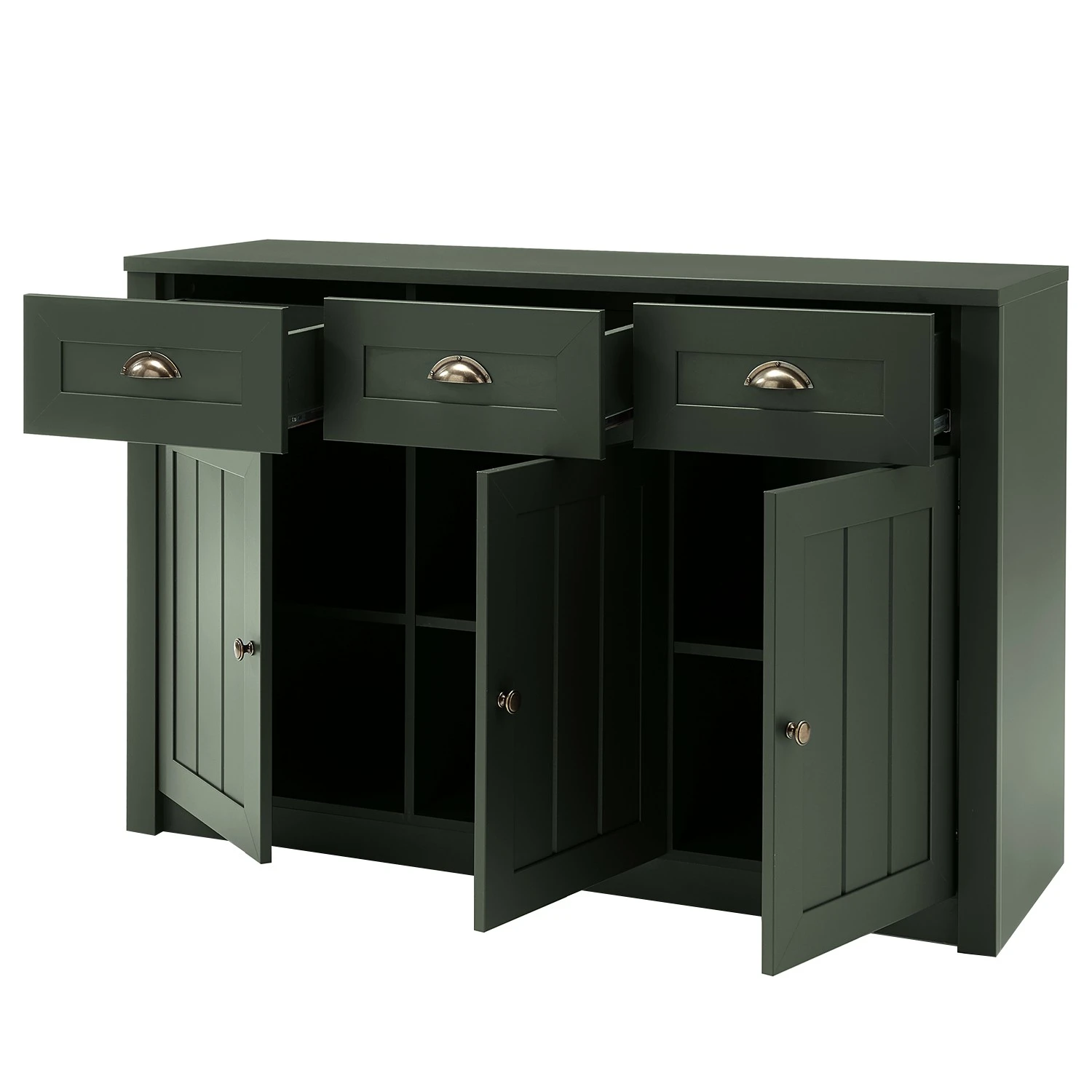 Ridgevalley Sideboard Beauville I - Moosgrün / Gold 6 Ridgevalley Sideboard Beauville I - Moosgrün / Gold – Bild 6