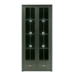 Ridgevalley Vitrinenschrank Beauville - Moosgrün / Gold 10 Ridgevalley Vitrinenschrank Beauville - Moosgrün / Gold -Wohnzimmermöbel boutique en ligne 1000196332 191127 09003400063 DETAILS P000000001000196332