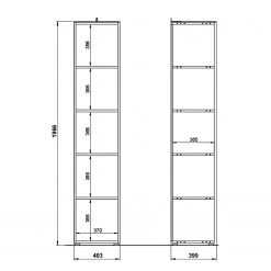 Germania Aktenregal Ancona II - Kaschmir / Nussbaum Dekor 11 Germania Aktenregal Ancona II - Kaschmir / Nussbaum Dekor -Wohnzimmermöbel boutique en ligne 1000196985 191203 06445700006 SKETCH DETAILS P000000001000196985 sketch