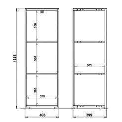 Germania Aktenregal Ancona I - Kaschmir / Nussbaum Dekor 13 Germania Aktenregal Ancona I - Kaschmir / Nussbaum Dekor -Wohnzimmermöbel boutique en ligne 1000197000 191203 06445900066 SKETCH DETAILS P000000001000197000 sketch