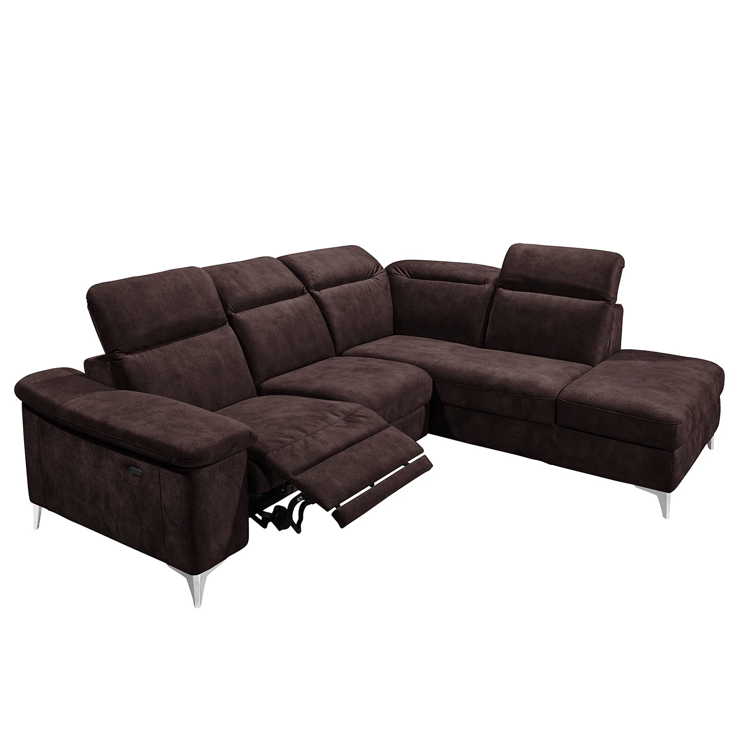 Fredriks Ecksofa Tolar - Microfaser - Microfaser Salvo: Aubergine - Ottomane davorstehend rechts 6 Fredriks Ecksofa Tolar - Microfaser - Microfaser Salvo: Aubergine - Ottomane davorstehend rechts – Bild 6