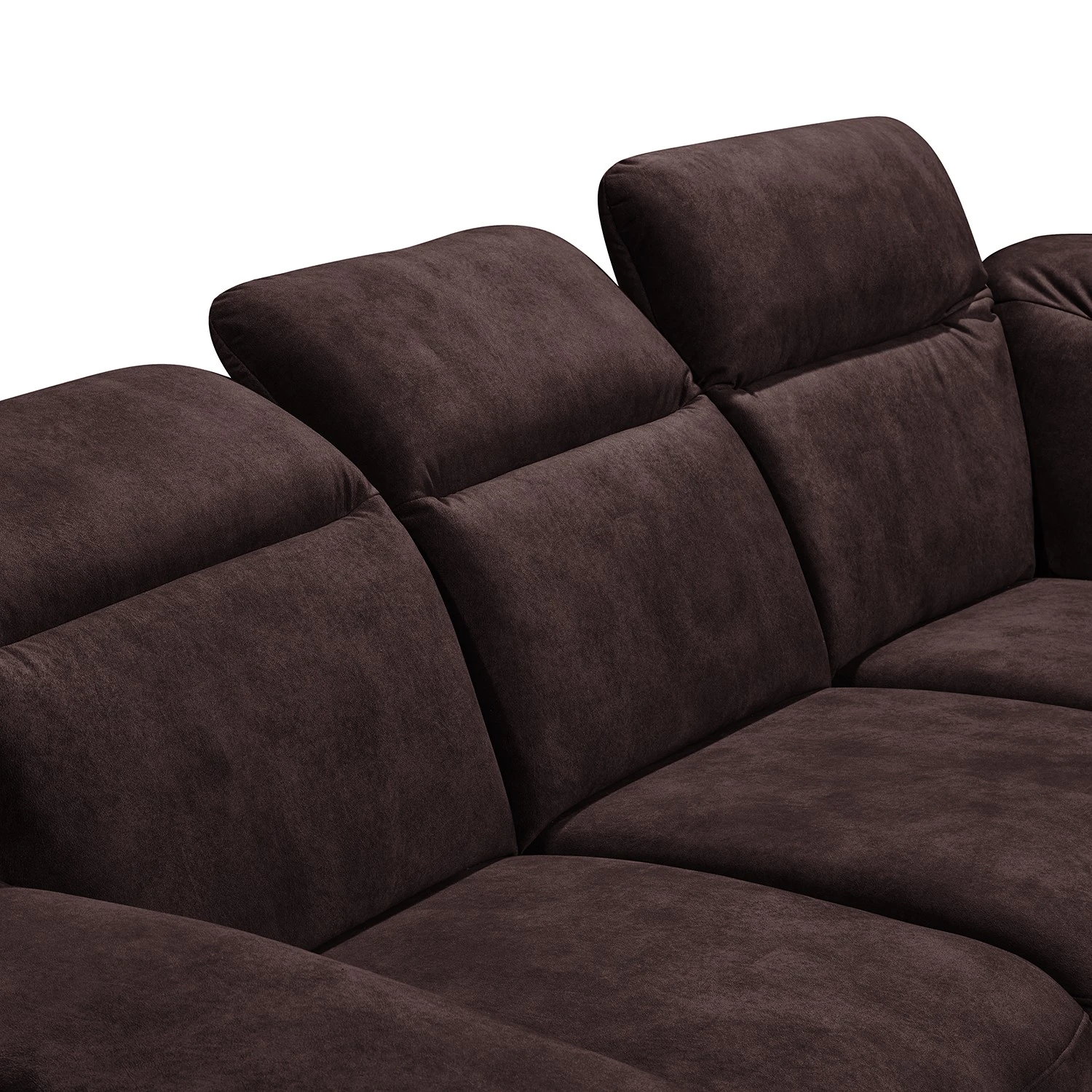 Fredriks Ecksofa Tolar - Microfaser - Microfaser Salvo: Aubergine - Ottomane davorstehend rechts 8 Fredriks Ecksofa Tolar - Microfaser - Microfaser Salvo: Aubergine - Ottomane davorstehend rechts – Bild 8