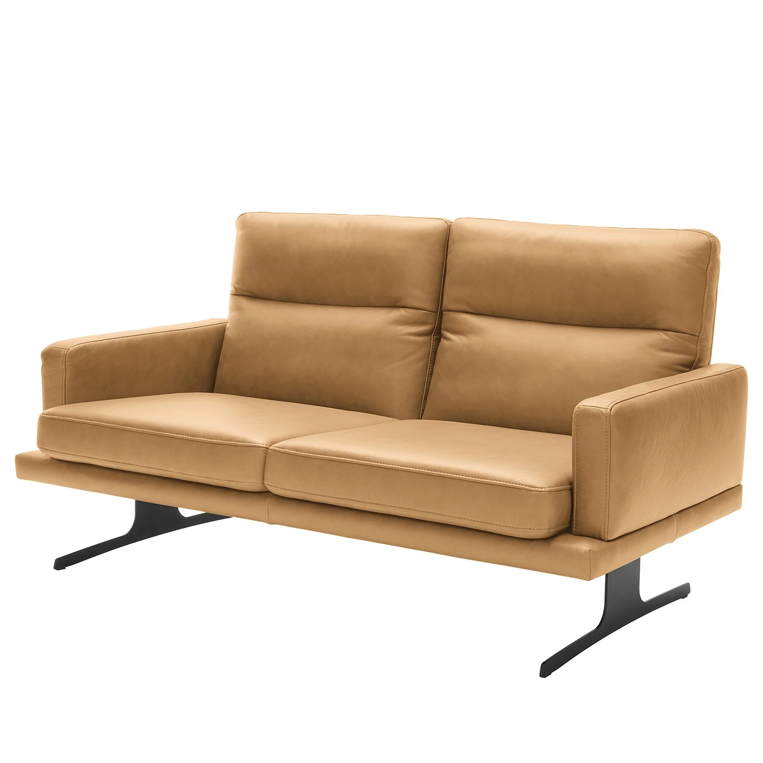 Fredriks Sofa Lound (2-Sitzer) - Echleder - Beige 1 Fredriks Sofa Lound (2-Sitzer) - Echleder - Beige