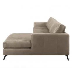 Fredriks Ecksofa Denny I - Antiklederlook - Taupe - Longchair davorstehend rechts -Wohnzimmermöbel boutique en ligne 1000199990 200205 11530500134 DETAILS P000000001000199990