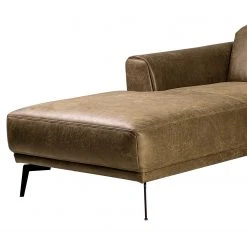 Fredriks Ecksofa Basin II - Kunstleder - Kokosnuss Braun - Longchair davorstehend links -Wohnzimmermöbel boutique en ligne 1000200003 200409 12381900063 DETAILS P000000001000200003