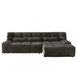 Loftscape Ecksofa Hanko - Microfaser - Anthrazit - Longchair davorstehend rechts -Wohnzimmermöbel boutique en ligne 1000200069 200224 14593400520 DETAILS P000000001000200069