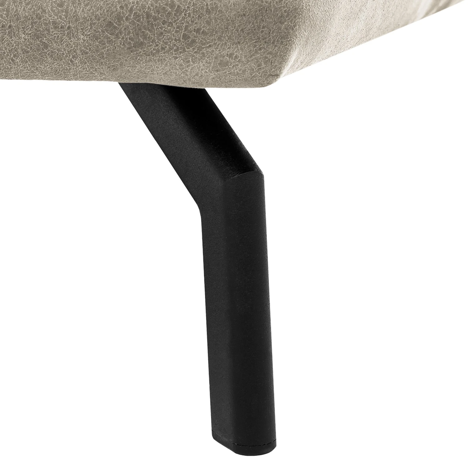 Fredriks Ecksofa Brodi - Microfaser - Lichtgrau - Ottomane davorstehend links 9 Fredriks Ecksofa Brodi - Microfaser - Lichtgrau - Ottomane davorstehend links – Bild 9