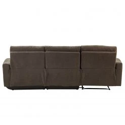 Modoform Ecksofa Bazaar - Flachgewebe - Braungrau - Ottomane davorstehend rechts -Wohnzimmermöbel boutique en ligne 1000200111 210323 15310402914 DETAILS P000000001000200111