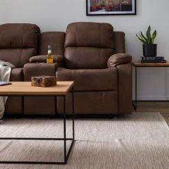 Modoform Kinosofa Mendis II - Microfaser - Nougat -Wohnzimmermöbel boutique en ligne 1000200117 210219 06042600011 DETAILS P000000001000200117