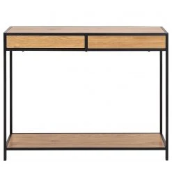 Red Living Konsolentisch Coogee - Wildeiche Dekor / Schwarz -Wohnzimmermöbel boutique en ligne 1000200156 200205 06092400085 DETAILS P000000001000200156