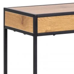 Red Living Konsolentisch Coogee - Wildeiche Dekor / Schwarz -Wohnzimmermöbel boutique en ligne 1000200156 200205 06092400088 DETAILS P000000001000200156