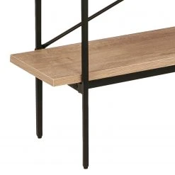 Norrwood Regal Alsace - Wildeiche Dekor / Schwarz -Wohnzimmermöbel boutique en ligne 1000200167 200205 06092500142 DETAILS P000000001000200167